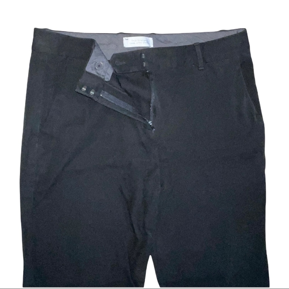 GAP Women’s Black True Straight Trousers Size 6R - Picture 4 of 5